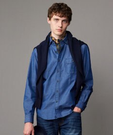 JOSEPH ABBOUD 【キングサイズ・新たな環境配慮型素材使用】サスティナブルファブリック  テンセルツイル  シャツ