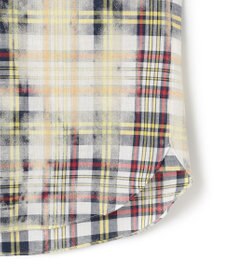 J.PRESS MEN 【J.PRESS ORIGINALS】India Madras Discharge Print Shirt