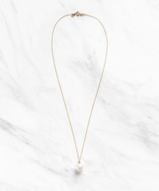 TOCCA 【WEB限定】NOBLE PEARL NECKLACE K10淡水パール ダイヤモンド ネックレス
