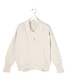 23区 【先行予約】コットンギマ スキッパー ニット