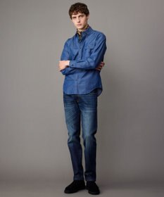 JOSEPH ABBOUD 【キングサイズ・新たな環境配慮型素材使用】サスティナブルファブリック  テンセルツイル  シャツ