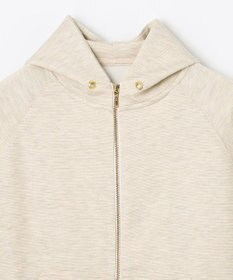 ANY ラメダンボールダブルジップパーカー