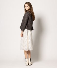 TOCCA 【消臭・洗える】CLOVER CARPET キルト中綿ショートコート