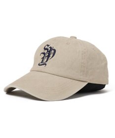 WEGO ロゴ刺繍ピグメントキャップ