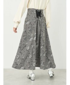 earth music&ecology バックレースアップスカート