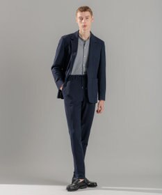 JOSEPH HOMME ハイゲージコットンジャージー 　バンドカラーシャツ