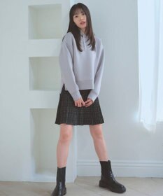 Feroux プリーツミニ スカート