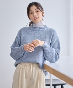 ANY スパンコールニット