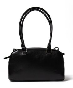 WEGO リボン付きボストンバッグ