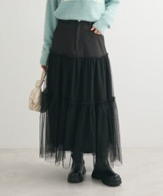Green Parks ・ELENCARE DUE ハイブリットティアードスカート