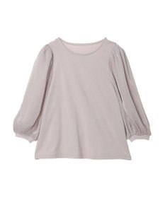 earth music&ecology ラメスリーブプルオーバー