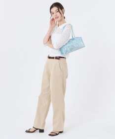 LeSportsac E/W SQUARE SHOULDER /アクアブルーシャイン