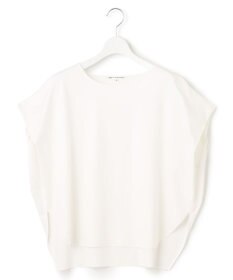 23区 S 【洗える】コットンフォルムジャージー ラウンドヘム カットソー