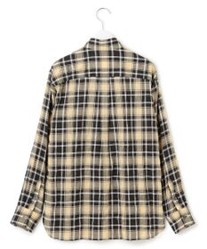 23区 【WEB限定】シャーリング チェック シャツ