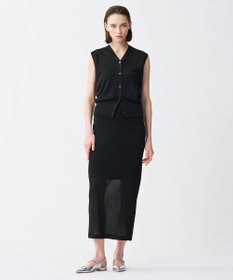 uncrave シアーニット ノースリーブベスト