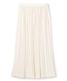 uncrave マシーンプリーツ フレアスカート