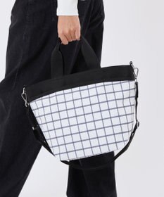 LeSportsac BUCKET TOTE/モノクラスチェック