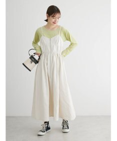 Green Parks クルーネックシアーベロアプルオーバー