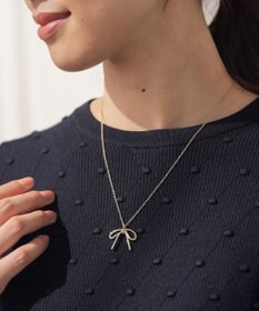 組曲 メタルリボンネックレス