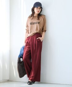 ANY インターシャロゴニットプルオーバー