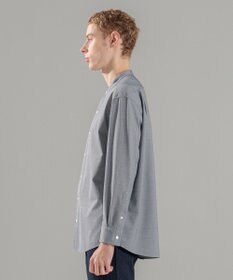 JOSEPH HOMME ハイゲージコットンジャージー 　バンドカラーシャツ