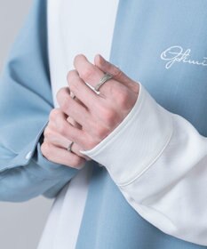 WEGO 【しわになりにくい】ドライポリカラーブロックシャツ（LS）