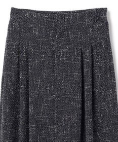 BEIGE， TRIPHANE / ハイウエストツイードタックパンツ