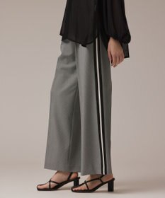 GRACE CONTINENTAL サイドラインパンツ