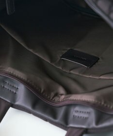 MIYABIYA LAQUOH【撥水加工】篭目柄エンボスボンディング スリム２WAYトート