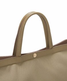 TOPKAPI 【Breath TOPKAPI】NORM ノーム リサイクル ポリエステル シュリンクレザー コンビ A4 トート バッグ