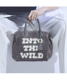 A.D.M.J. 【もこもこ】オスカー/コード刺しゅうキューブトート21cm(Dカン＋)