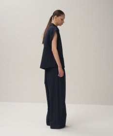 ATON SILK LINEN SHANTUNG | ツータックパンツ