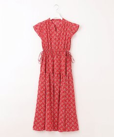 Feroux フラワープリントドロスト ワンピース