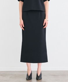 BEIGE， 【洗える】ALTHEA / ダンボールジャージーハイウエストIラインスカート