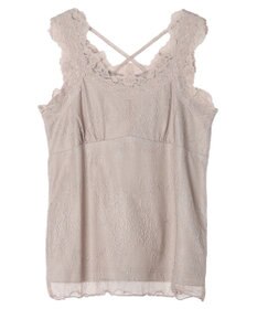 earth music&ecology 総レースキャミソール