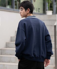 WEGO 【ユニセックス着用ITEM/MLサイズ展開】モチーフロゴポロスウェット