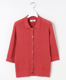J.PRESS LADIES S LINEN COTTON ポロ ニット