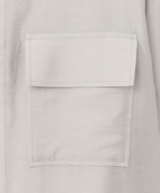 ICB リヨセルナイロンワッシャー ノーカラーブルゾン