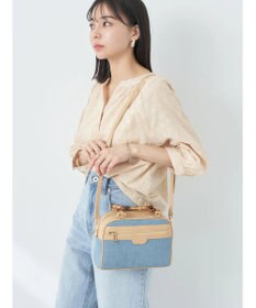 earth music&ecology バンブーテイストハンドルバッグ