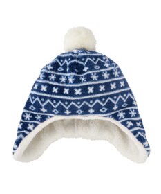 MIKI HOUSE HOT BISCUITS 【42-46cm】ぼん天付フリース素材の帽子