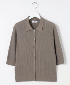 J.PRESS LADIES S LINEN COTTON ポロ ニット