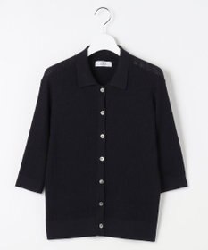 J.PRESS LADIES S LINEN COTTON ポロ ニット