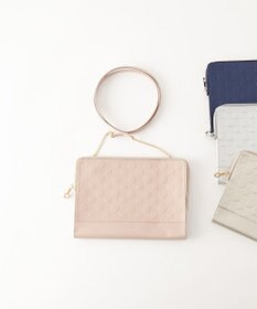 MIYABIYA La quoh with kirakaracho 南蛮七宝エンボスレザーショルダー紐