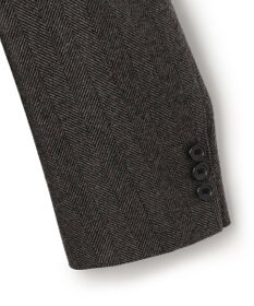 J.PRESS MEN 【ARTHUR HARRISON】 2080ヘリンボンフランネルチェスター コート