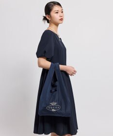 TOCCA 【WEB＆一部店舗限定】【折り畳み収納可能】POINT OF RIBBON ECOBAG エコバッグ