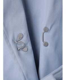 earth music&ecology 着流しロングトレンチ