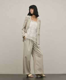 GRACE CONTINENTAL バックタックテーラードジャケット