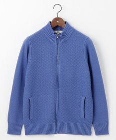 JOSEPH ABBOUD 【25SS・洗える】バルキーニット ブルゾン