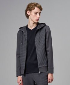 JOSEPH HOMME 【オリジナル素材 】ライトタックジャージー   ジップアップフーディー