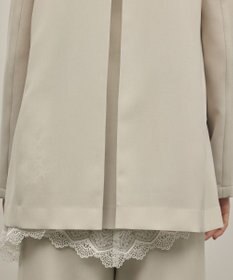 GRACE CONTINENTAL バックタックテーラードジャケット